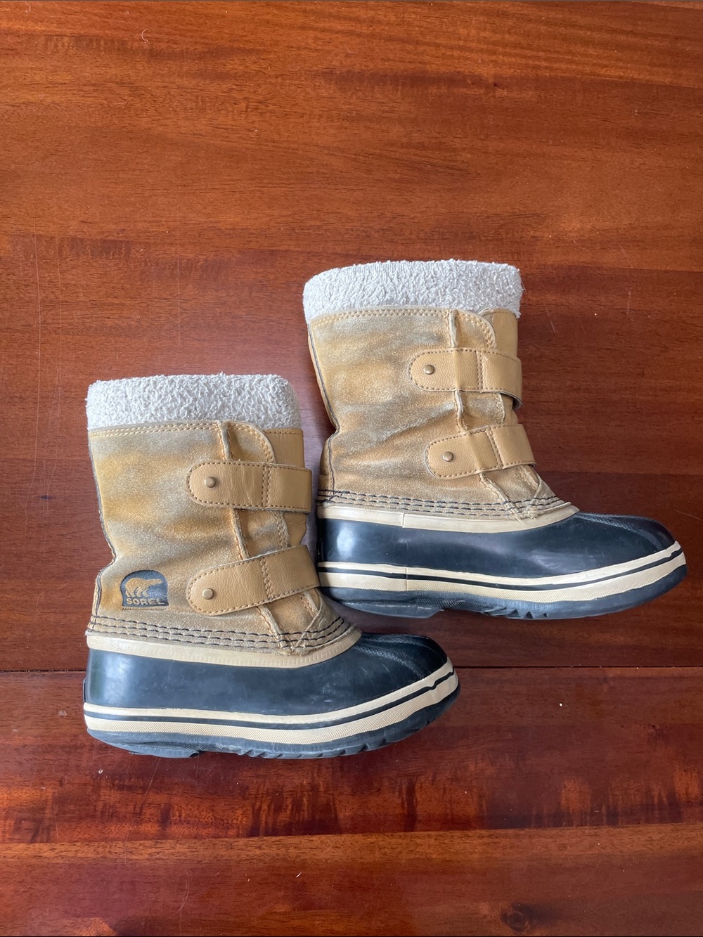 Sorel winter boots Pac Strap size 12